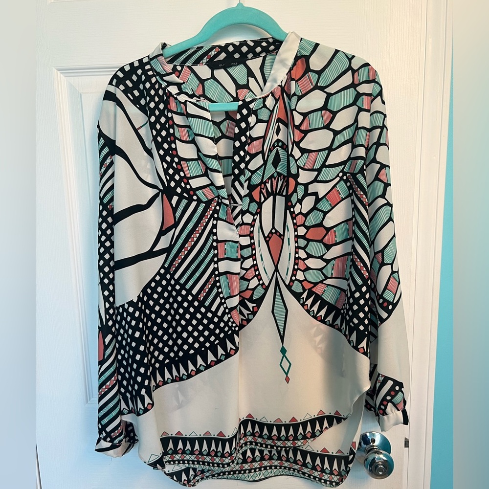 Colorful blouse